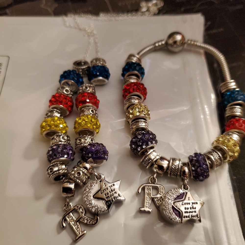 Bracelet and necklace
